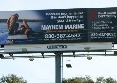 Billboard Mayhem Marine & NB Contracting